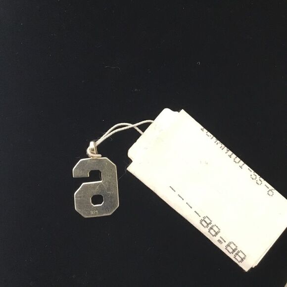 Raised Edge Number Charm (E2) - Picture 2 of 5